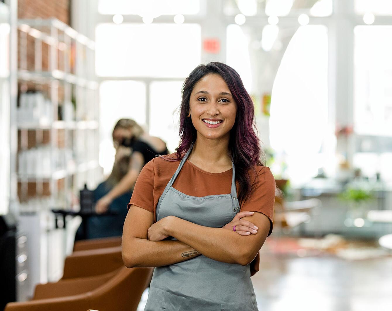 Image of a stylist